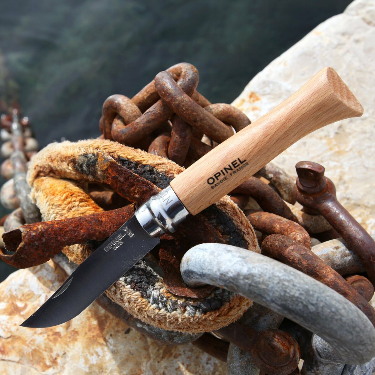 Pennkniv Opinel Nº9 9 cm Rostfritt stål bokträ - 5