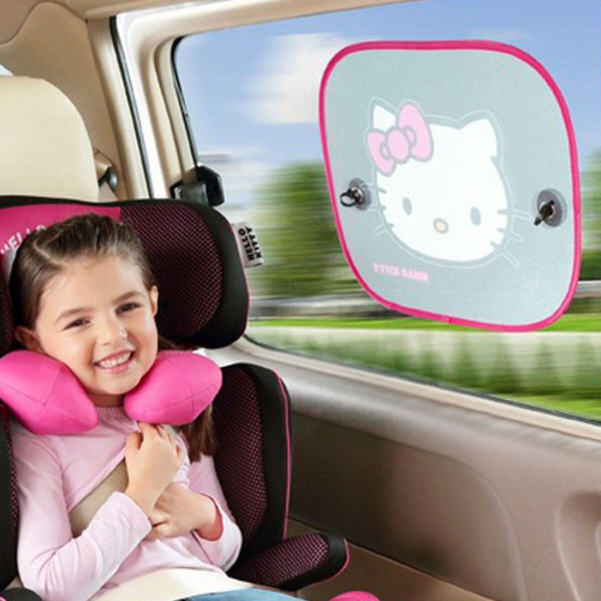 Car shade Hello Kitty KIT3014 Barn (44 x 36 cm)(2 pcs) - 2