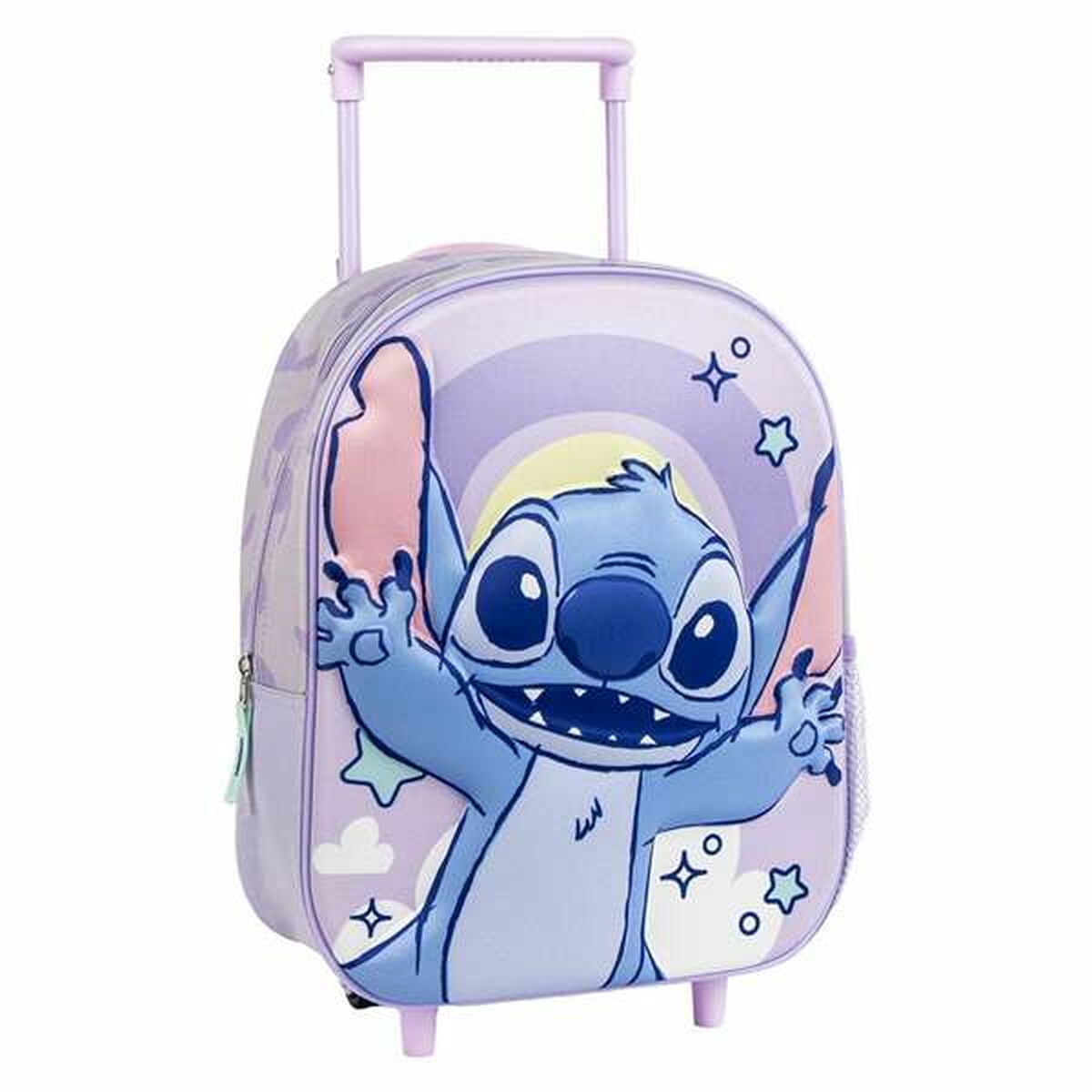 Skolväska med hjul Stitch 3D