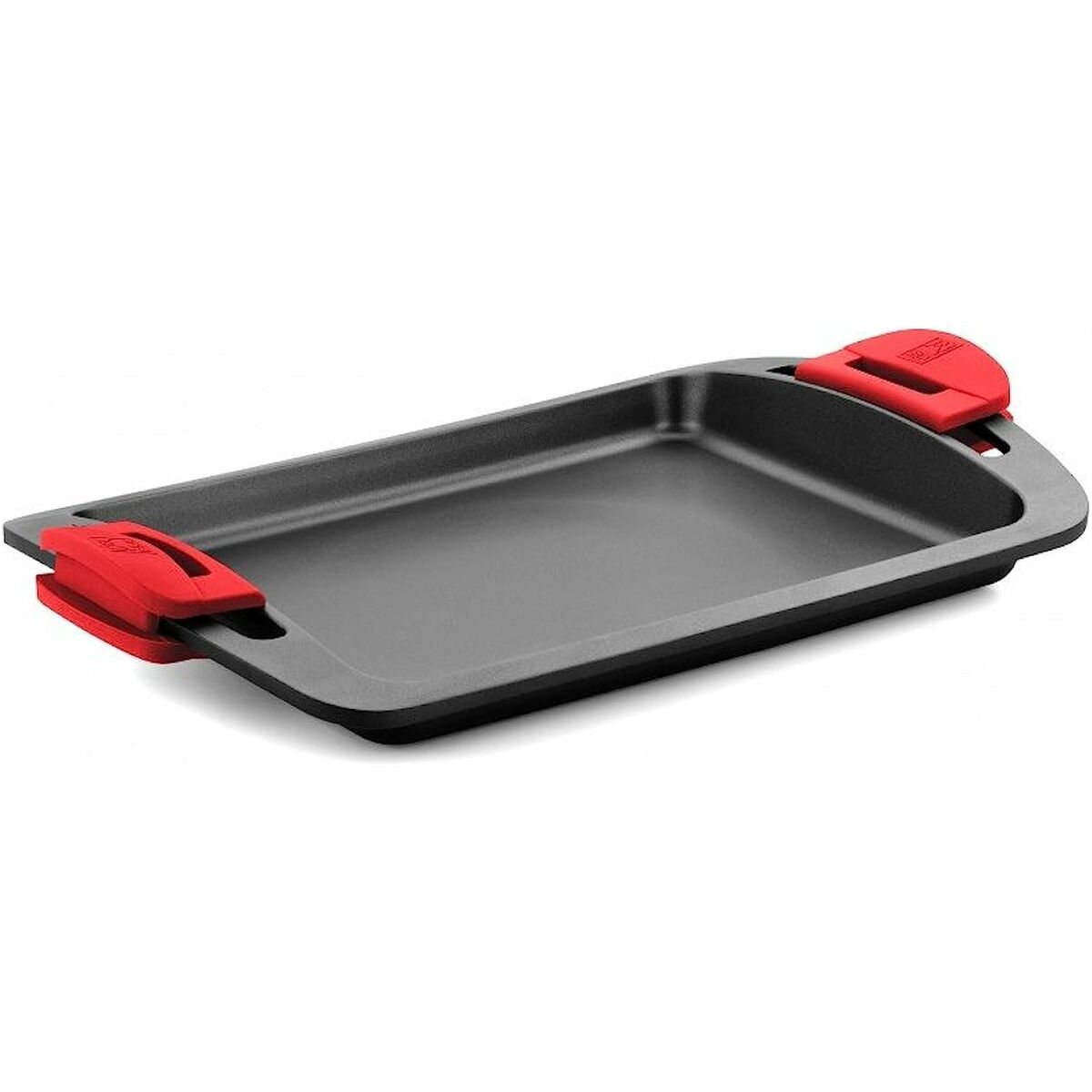 Slät grillplatta BRA A411740 Röd - 2