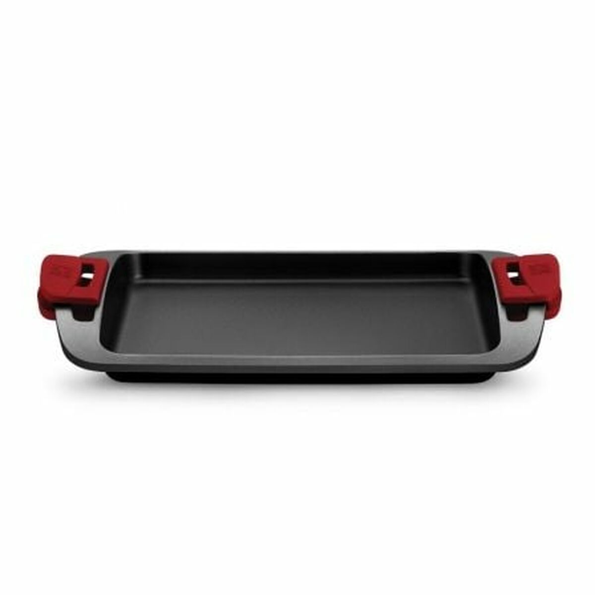 Slät grillplatta BRA A411740 Röd