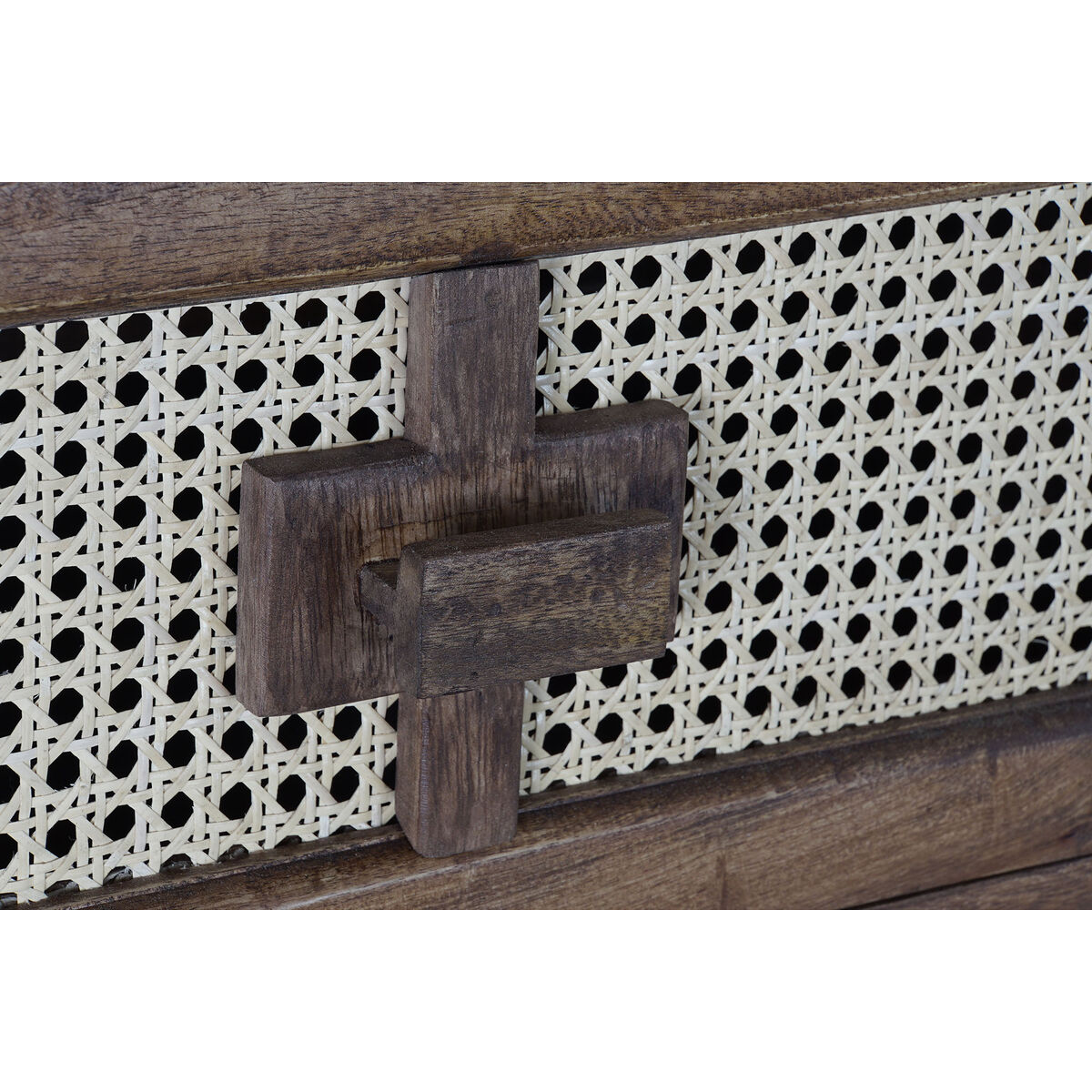 Skänk DKD Home Decor Rattan Mangoträ (150.5 x 40.5 x 86 cm) - 13