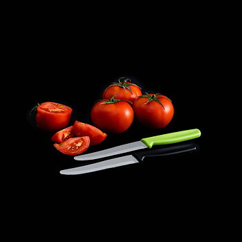 Tandad kniv Quid Veggy Metall Bakelit 12 cm (Pack 24x)
