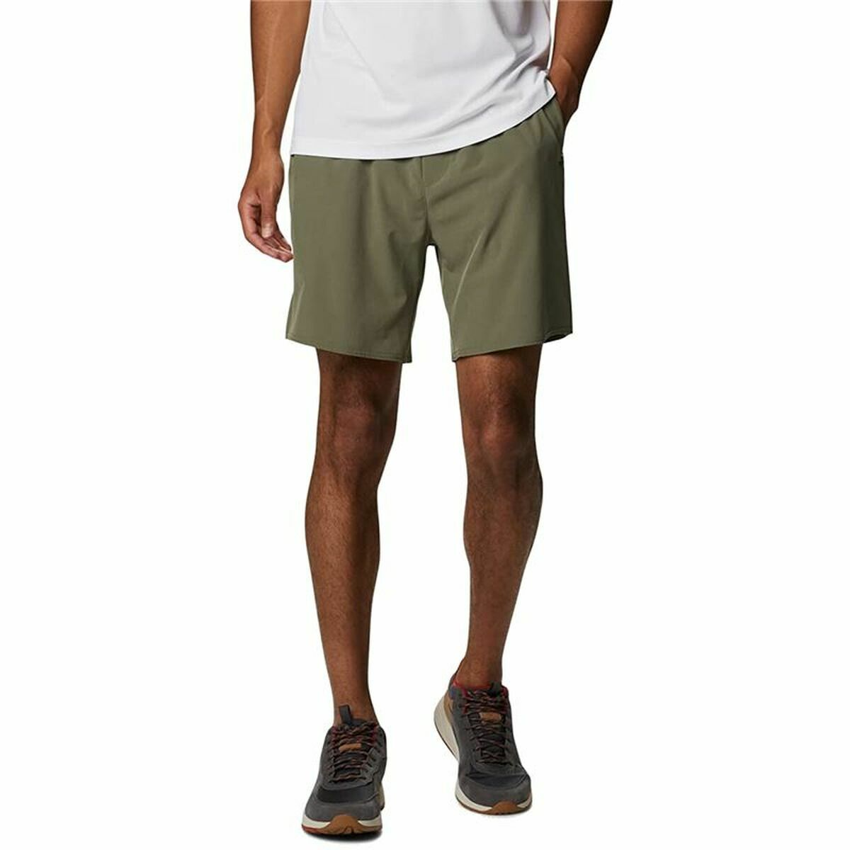 Sportshorts för män Columbia Hike™ Gul Persimon 7" - 13