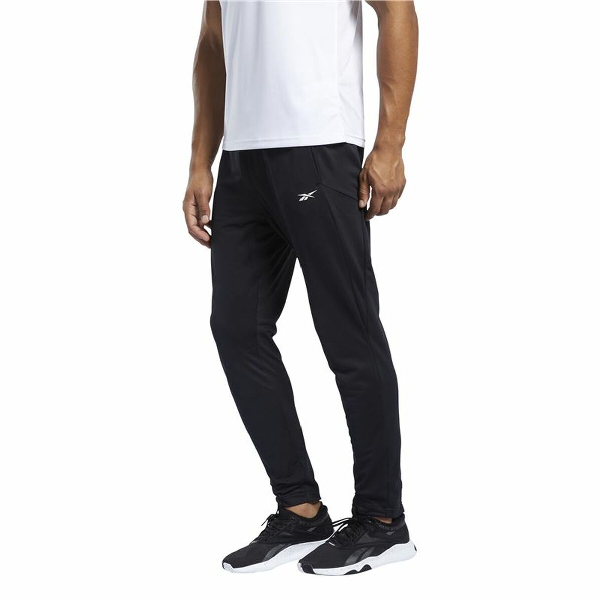 Byxor för vuxna Reebok Workout Ready Svart Män - 3