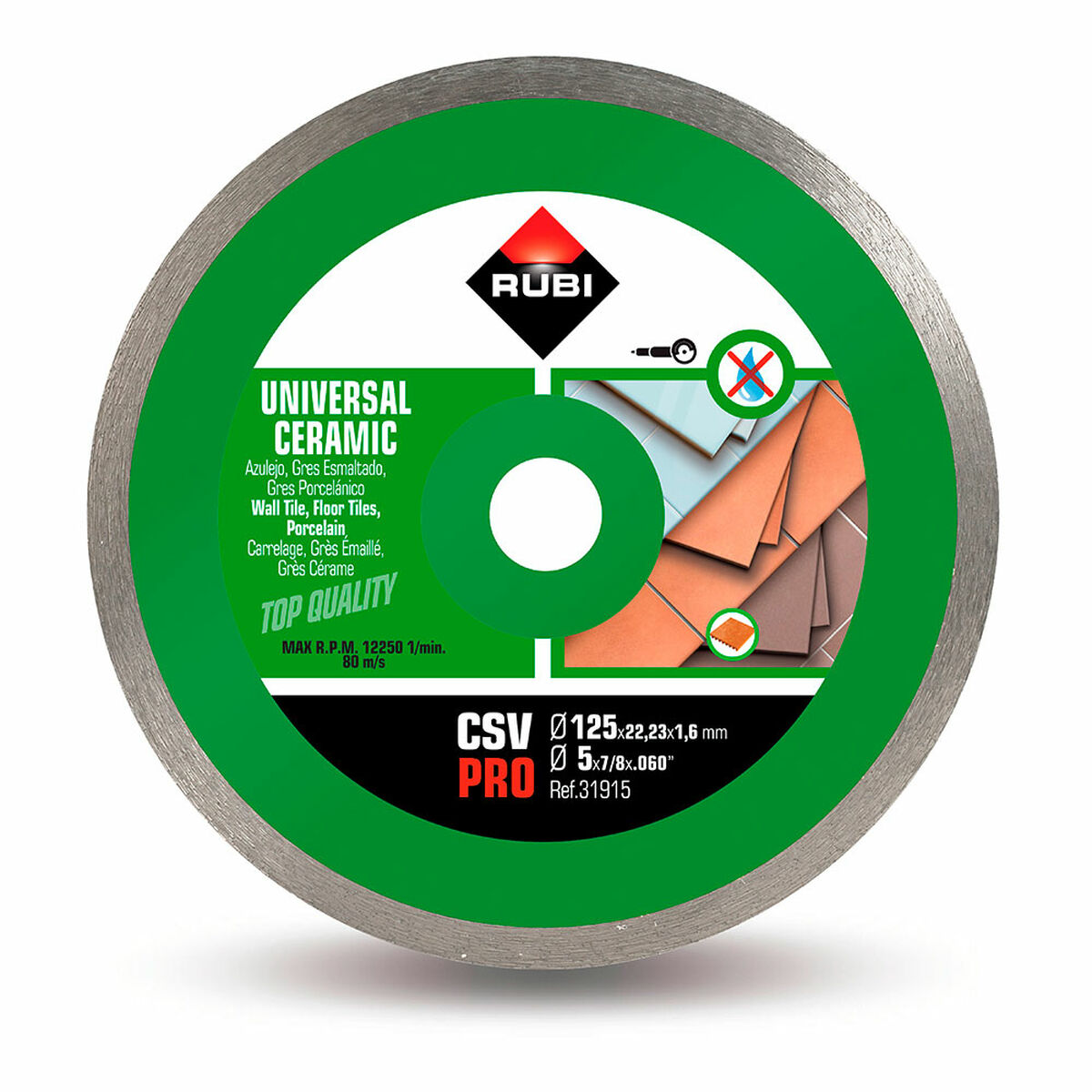 Diamantskärskiva Rubi  pro r31915 - 2