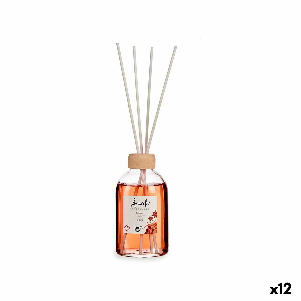 Parfympinnar Acorde Kanel 100 ml (12 antal)