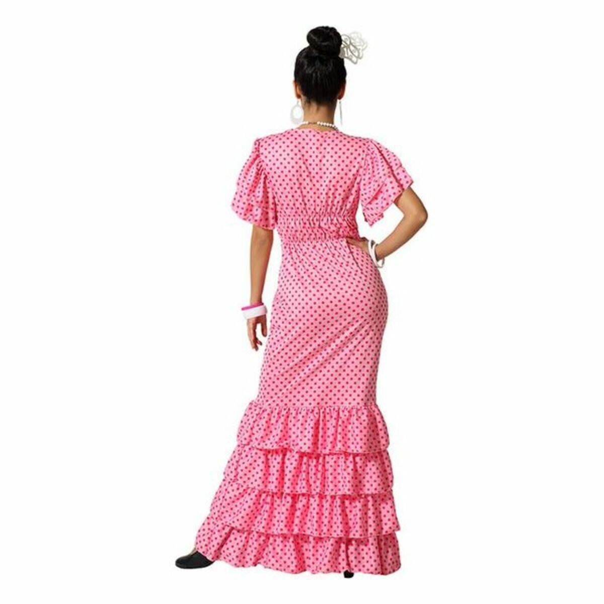 Maskeraddräkt vuxna Rosa Kvinnlig Sevillabo - 2