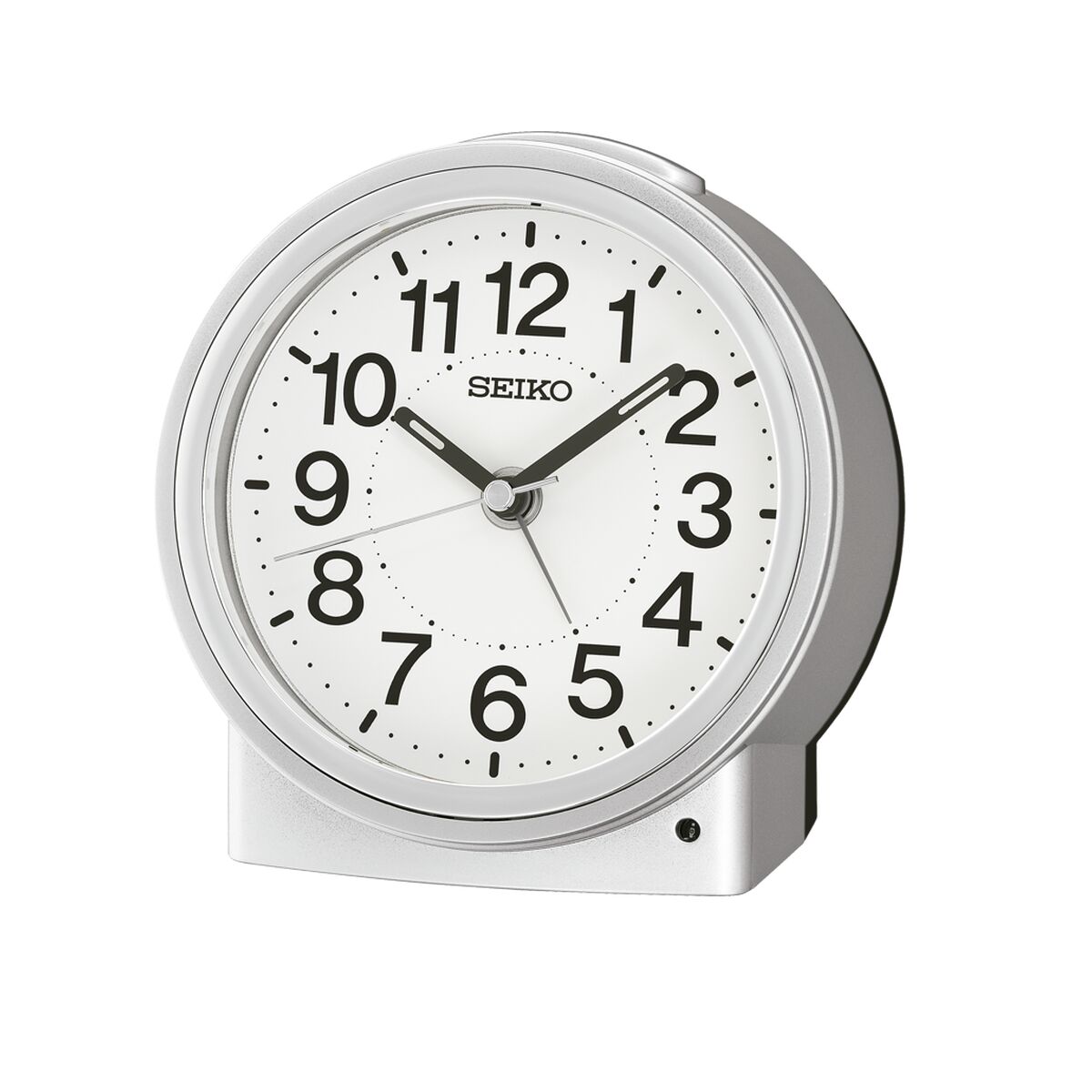 Väckarklocka Seiko QHE199S Silvrig