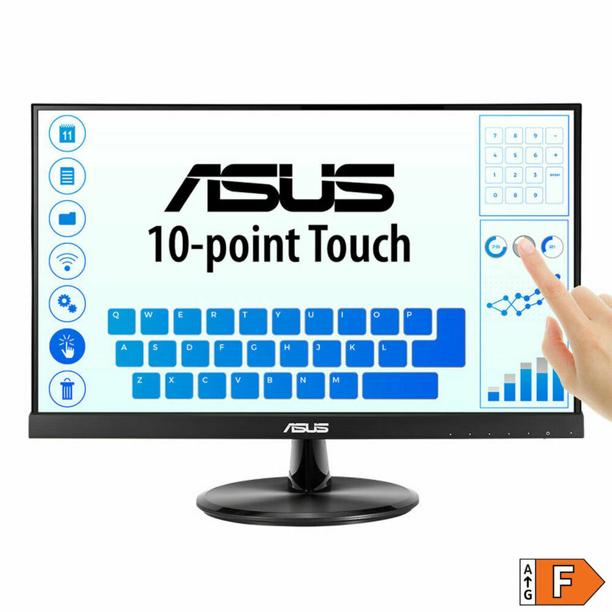Pekskärm Asus 90LM0490-B01170/90LM0490-B02170 Full HD 21,5" IPS Flicker free - 2