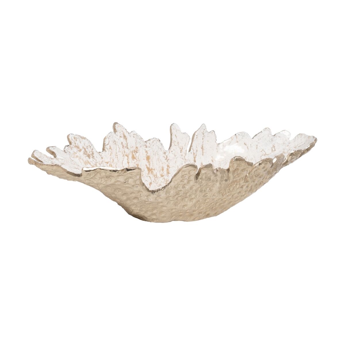 Bordsdekoration Vit Champagne Aluminium 62 x 19 x 13,5 cm