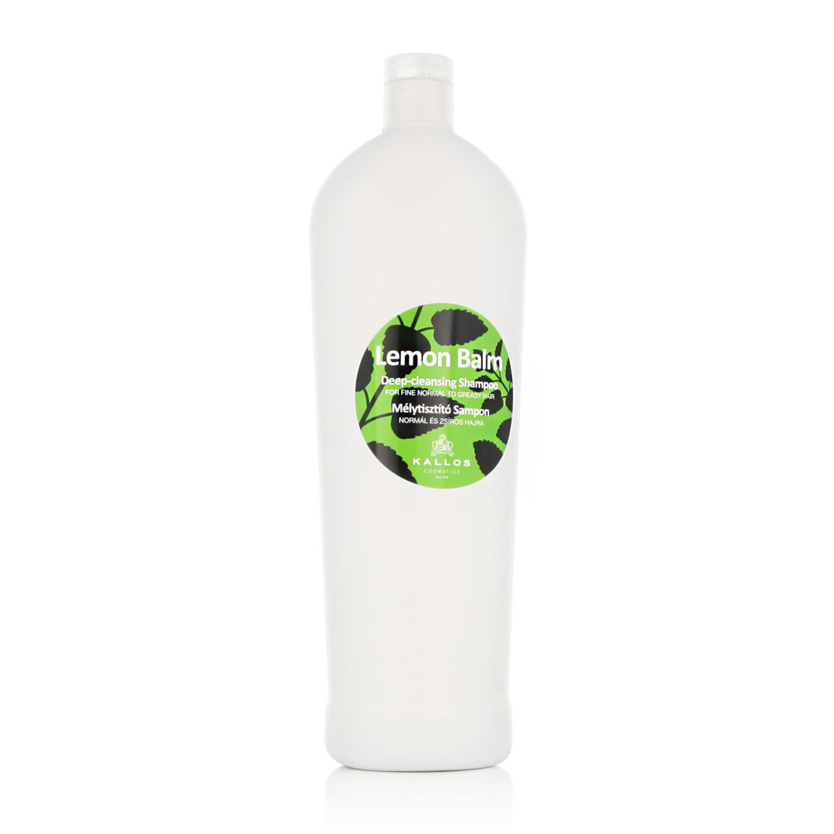 djupt rengörande schampo Kallos Cosmetics Lemon Balm 1 L Citron