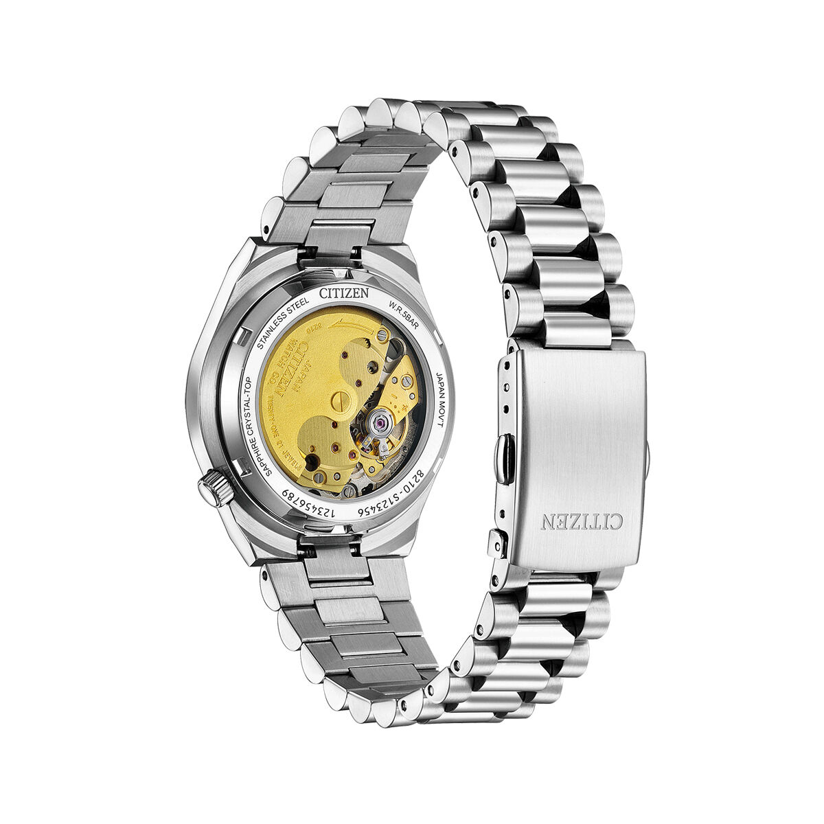 Herrklocka Citizen NJ0200-50L Silvrig (Ø 37 mm) - 3