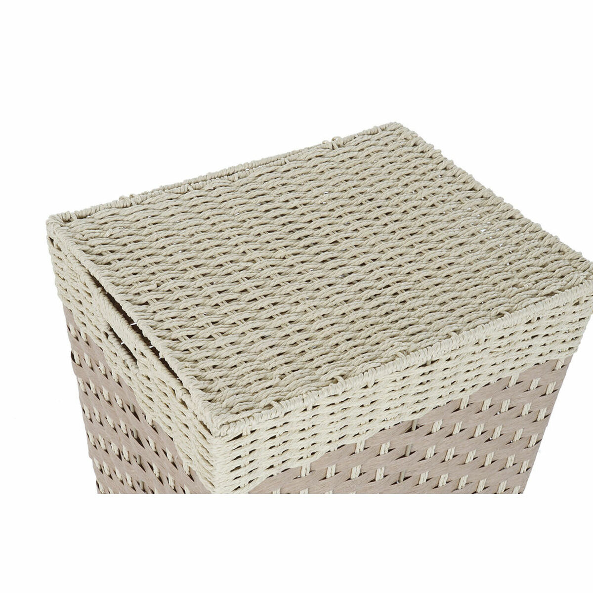 Tvättkorg DKD Home Decor Naturell 50 L Flätning (Renoverade A) - 2