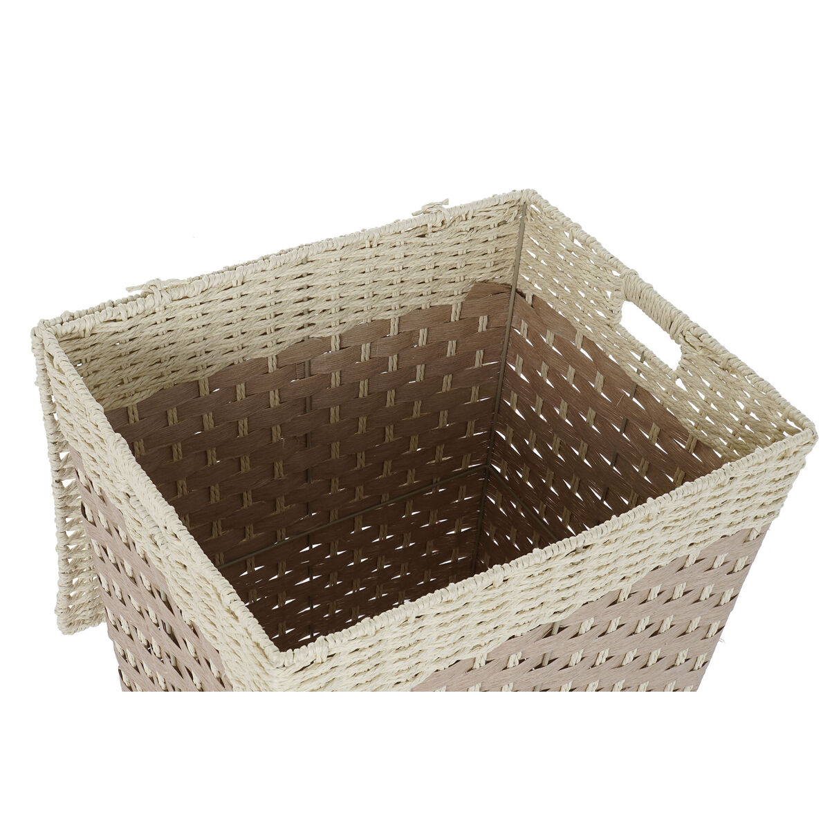 Tvättkorg DKD Home Decor Naturell 50 L Flätning (Renoverade A) - 3