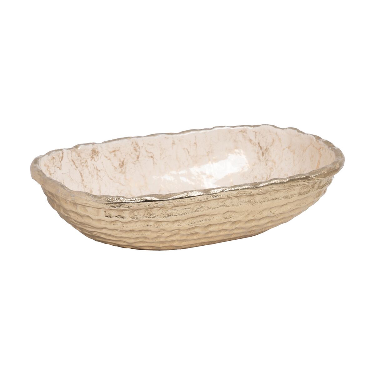 Bordsdekoration Vit Champagne Aluminium 39 x 23,25 x 9,5 cm