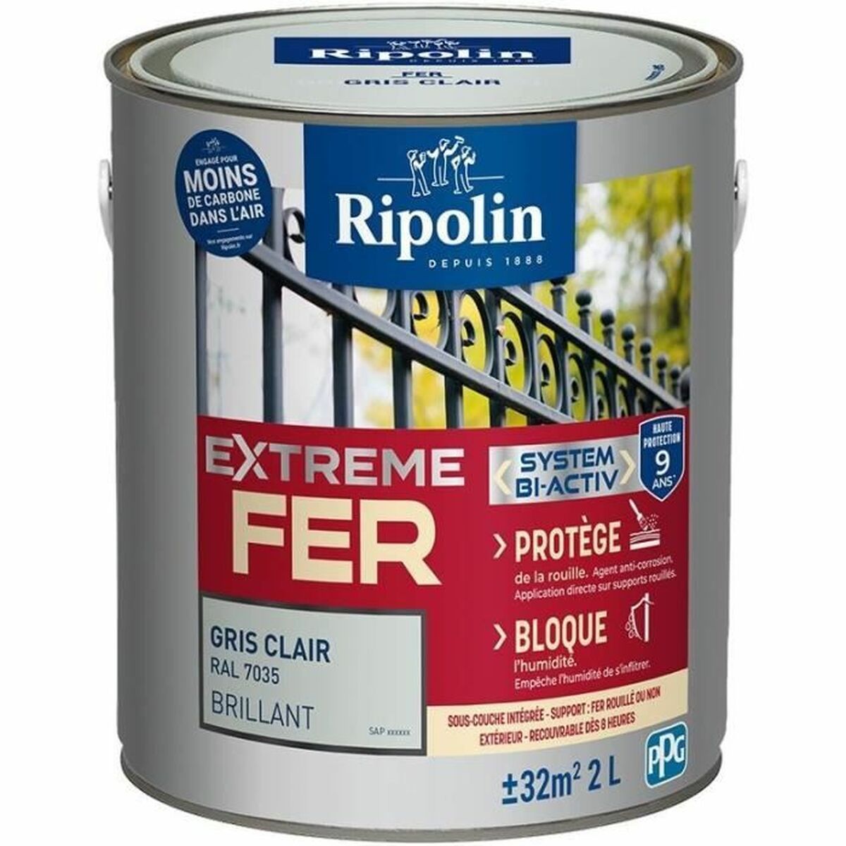 Grundfärg Ripolin Grå 2 L