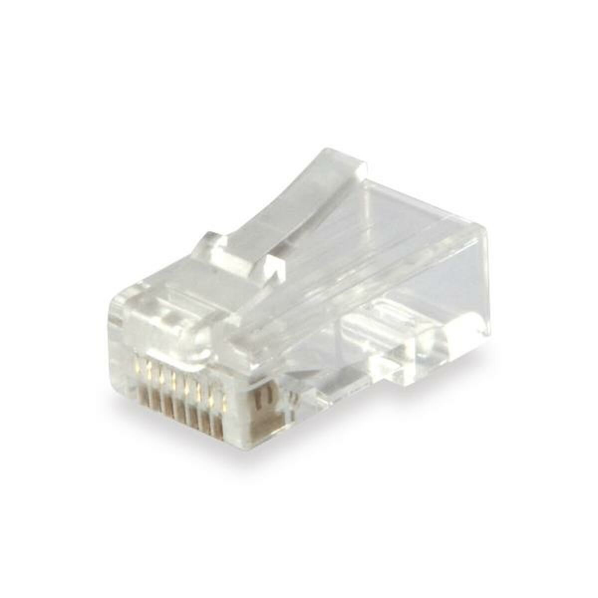 Kontakt RJ45 Kategori 6 UTP Equip 121144 Transparent 100 antal