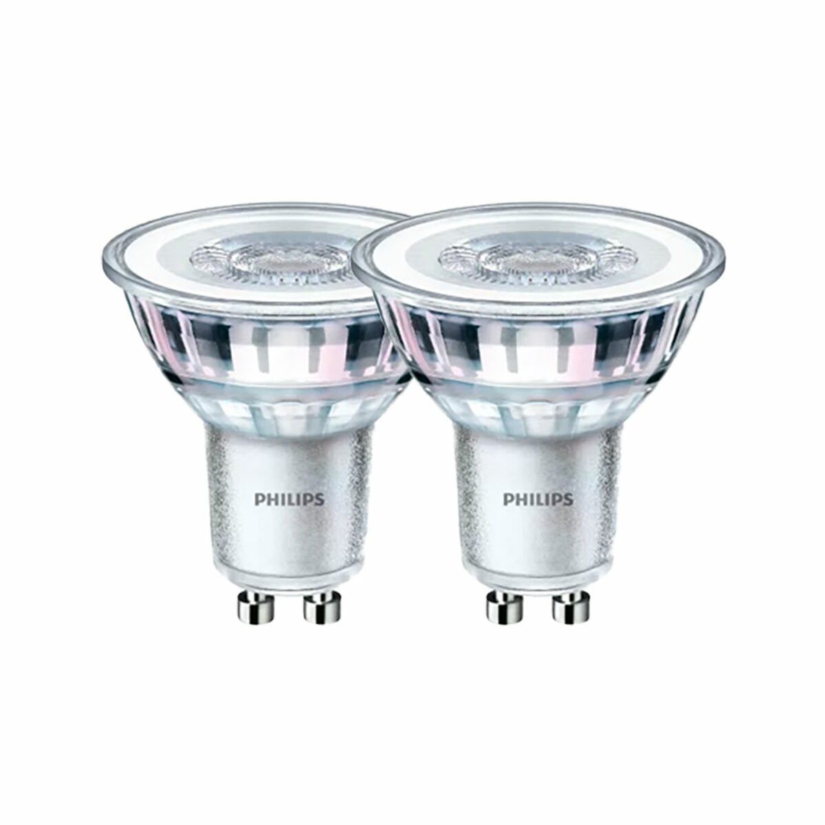 LED-lampa Philips 4,6 W GU10 Vit F (2700 K) - 2
