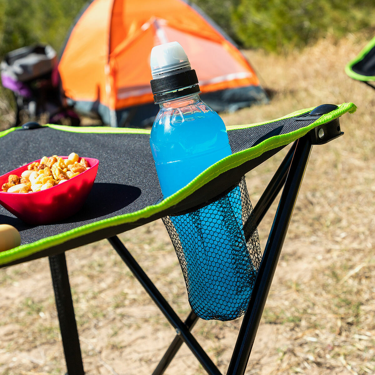 Hopfällbart Campingbord i Textil med Fodral Cafolby InnovaGoods - 10