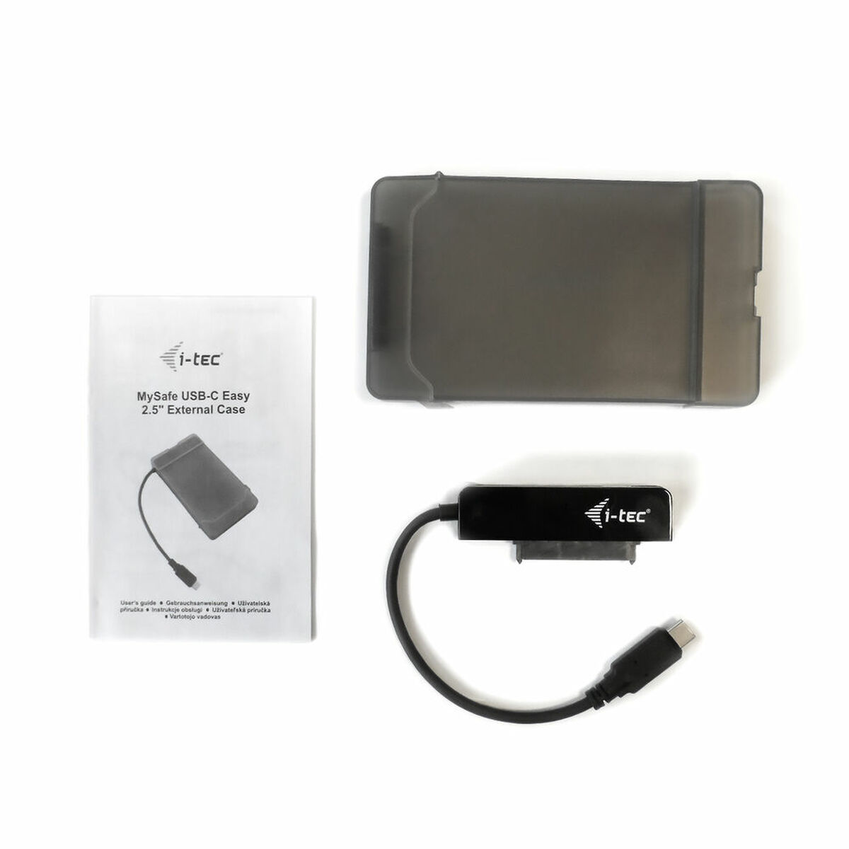 Hårddiskfodral i-Tec C31MYSAFEU313 Svart Grå USB USB-C Sata II - 4