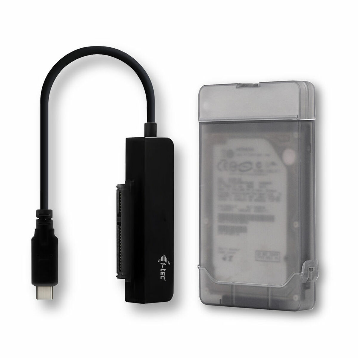 Hårddiskfodral i-Tec C31MYSAFEU313 Svart Grå USB USB-C Sata II - 3