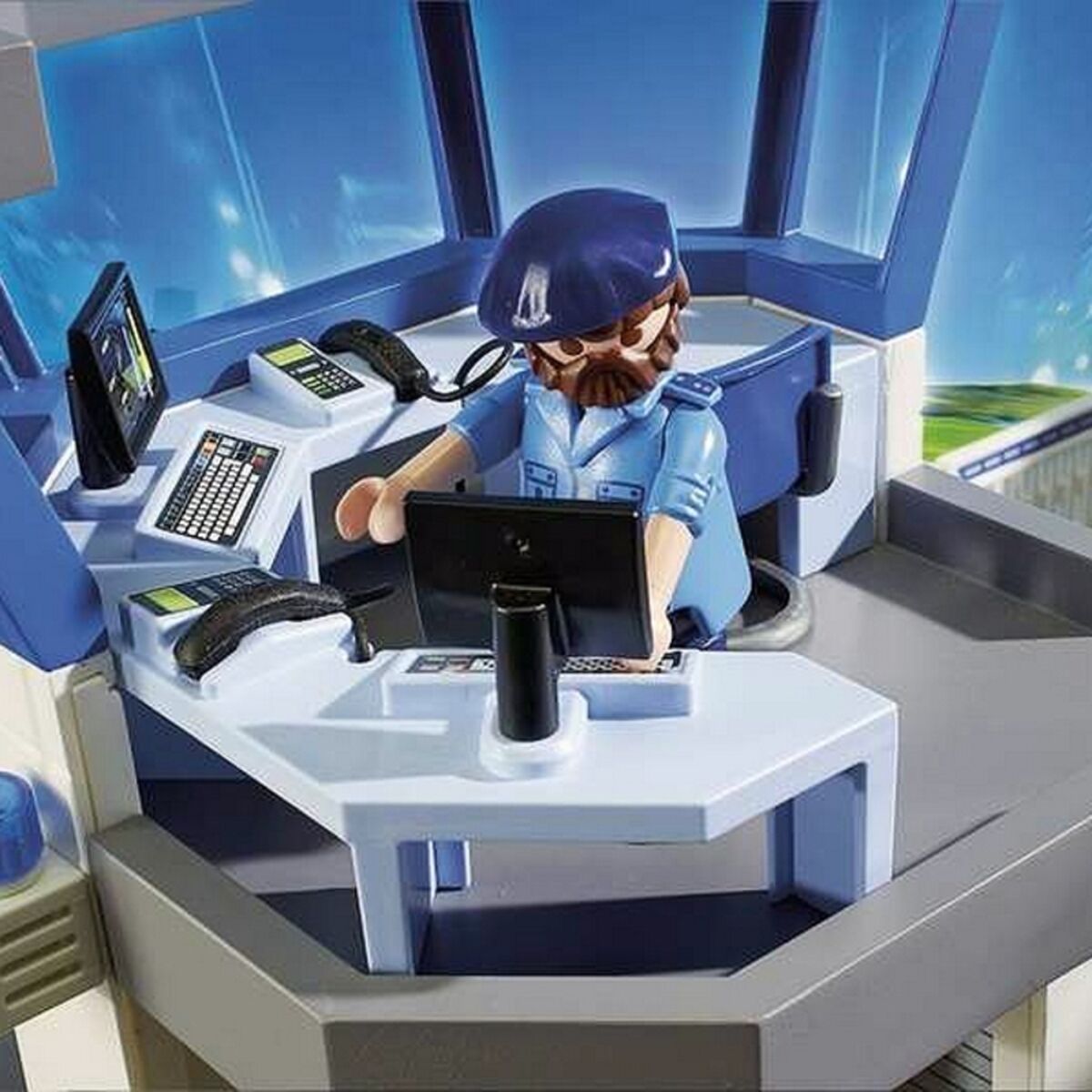 Playset City Action Police Station with Prison Playmobil 6919 - 2