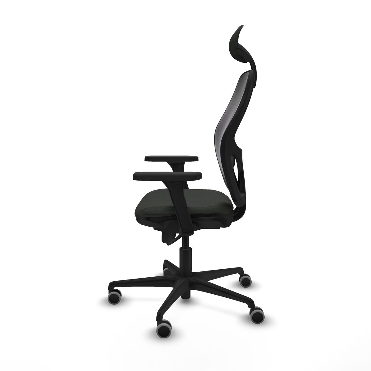 Kontorsstol med nackstöd Jorquera Piqueras y Crespo 3D036G1 Svart - 3