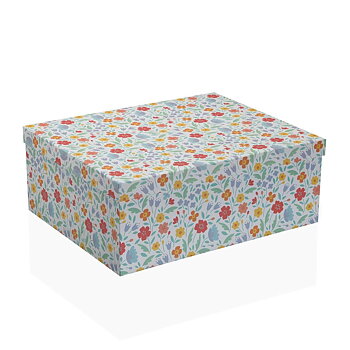 Set med stapelbara förvaringslådor Versa Flandes Plast (1 antal) (Renoverade B)