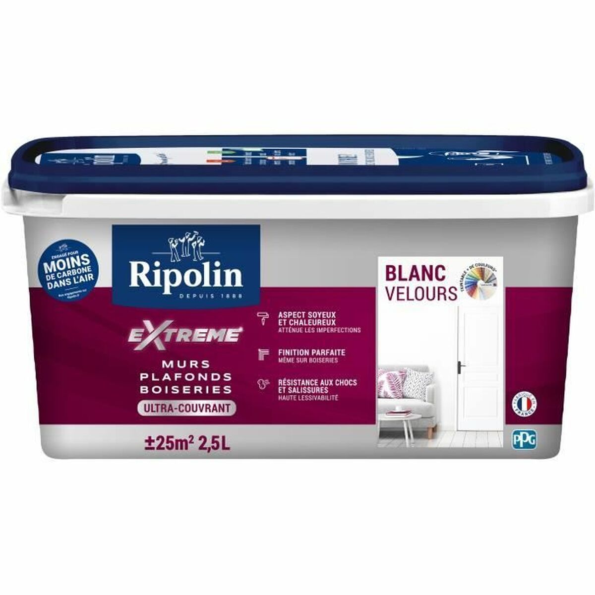 Grundfärg Ripolin Vit 2,5 L Matt