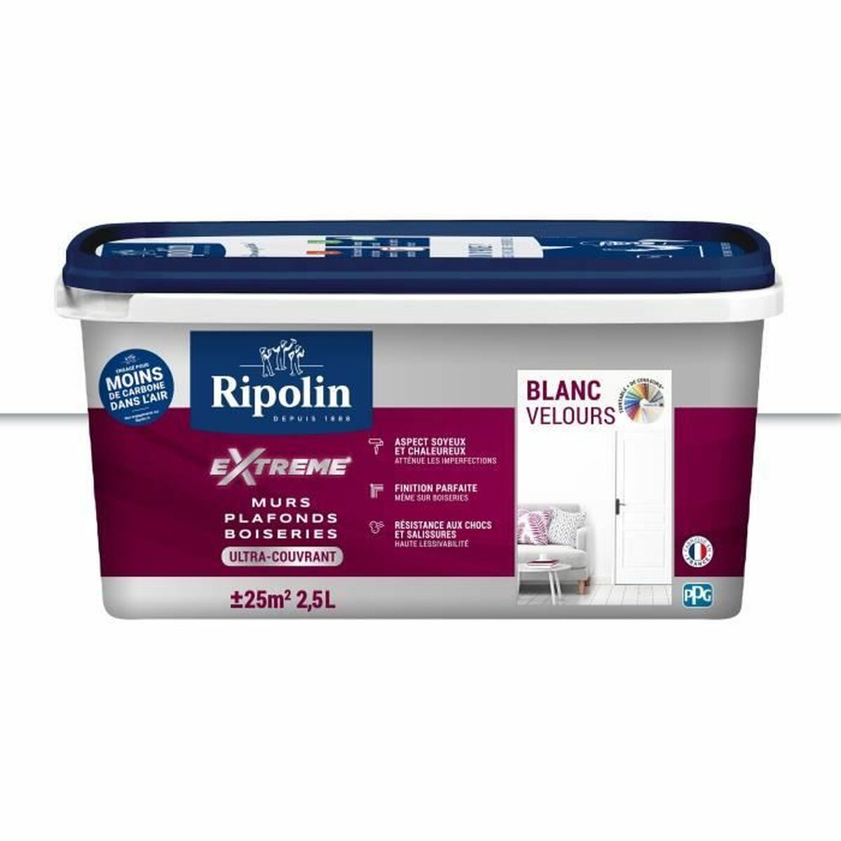 Grundfärg Ripolin Vit 2,5 L Matt - 2