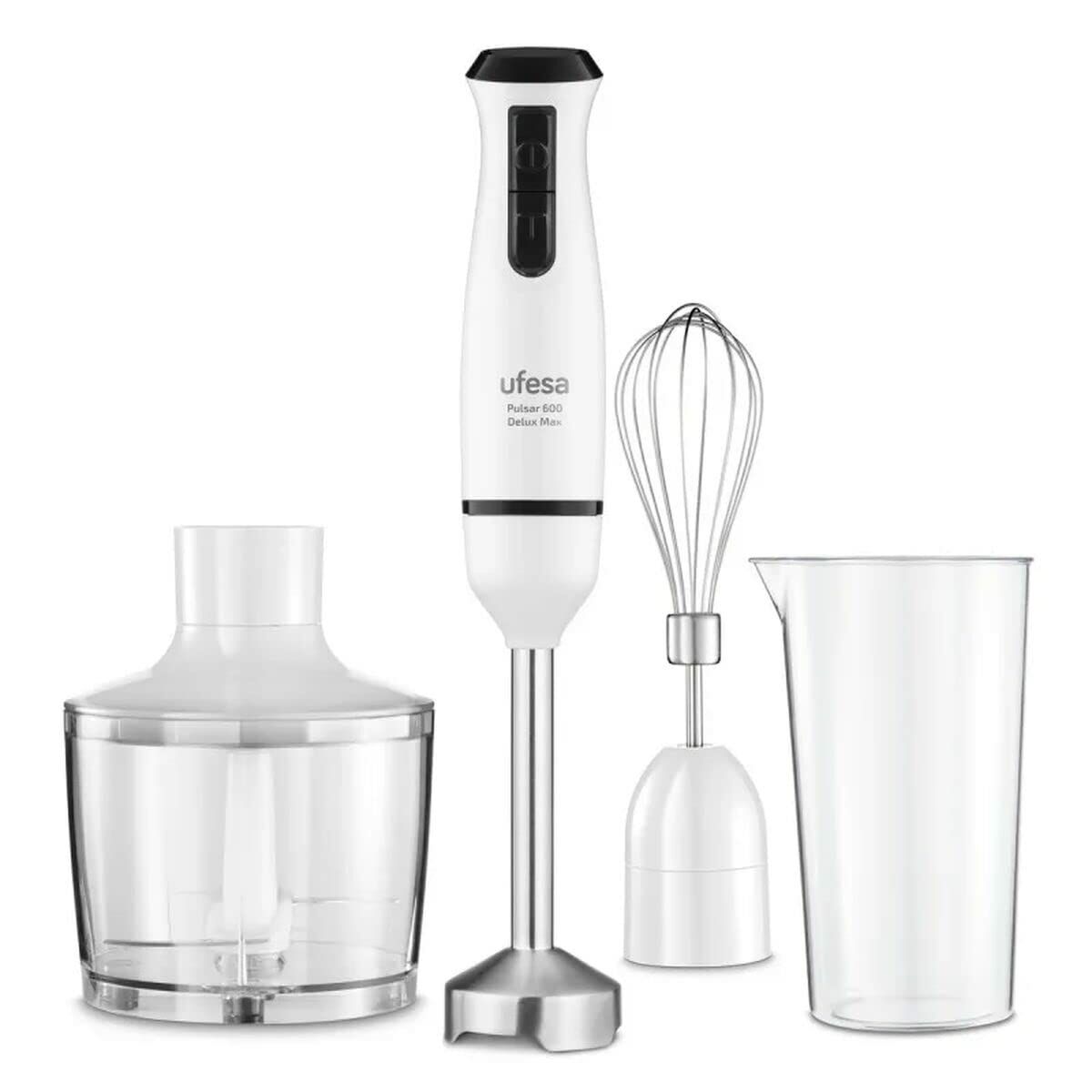 Multifunktionell handmixer med tillbehör UFESA PULSAR 600 DMAX Vit 600 W