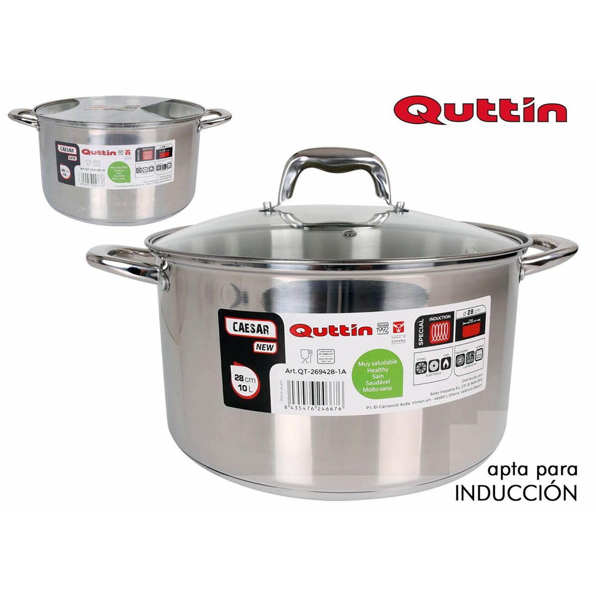 Panna Quttin 10 L Silvrig (Renoverade A)