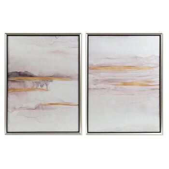 Tavla DKD Home Decor Glas polystyren 60 x 3,5 x 80 cm