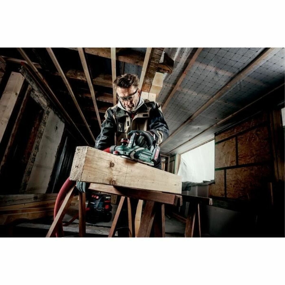 Elektrisk snickarhyvel Metabo 18 V - 4