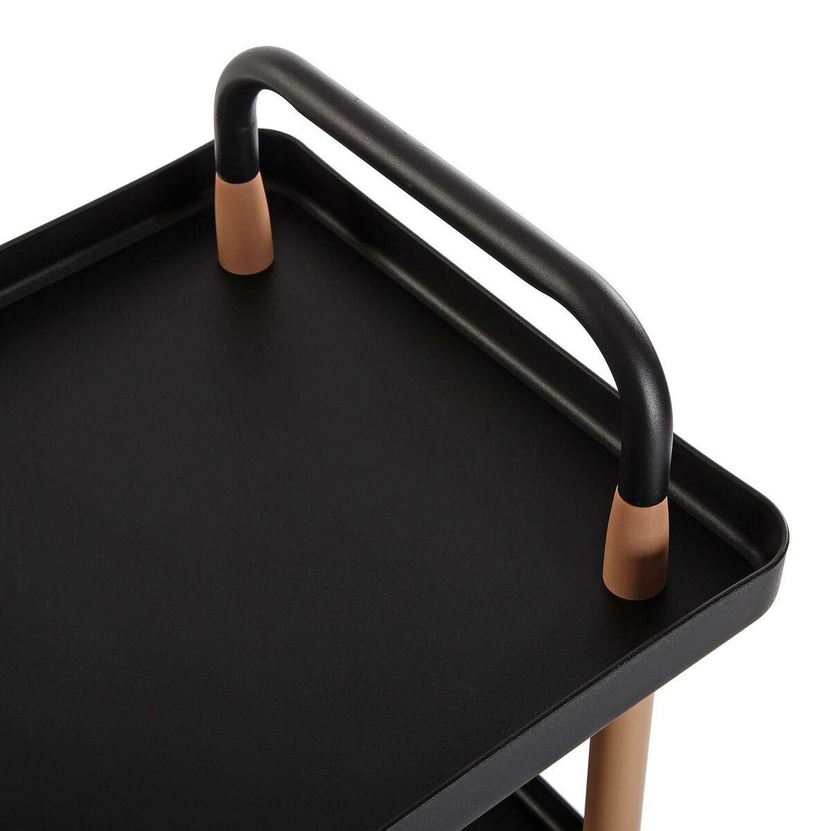 Grönsaksvagn Versa Svart Metall polypropen (36 x 85 x 53,5 cm) - 2