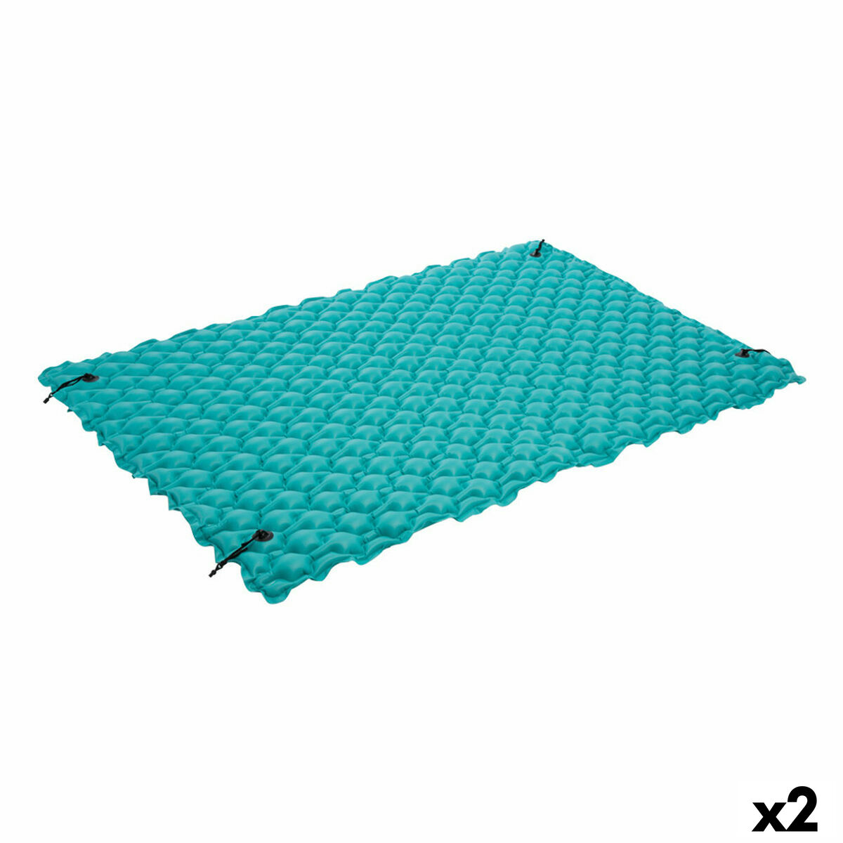 Luftmadrass Intex 290 x 213 cm Filt Turkos (2 antal)