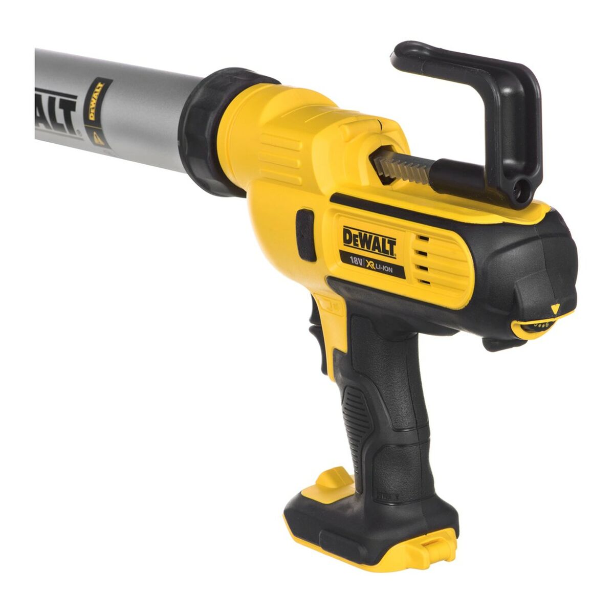 Silikonpistol Dewalt DCE580N-XJ Svart Gul/Svart Metall 1 Delar - 3
