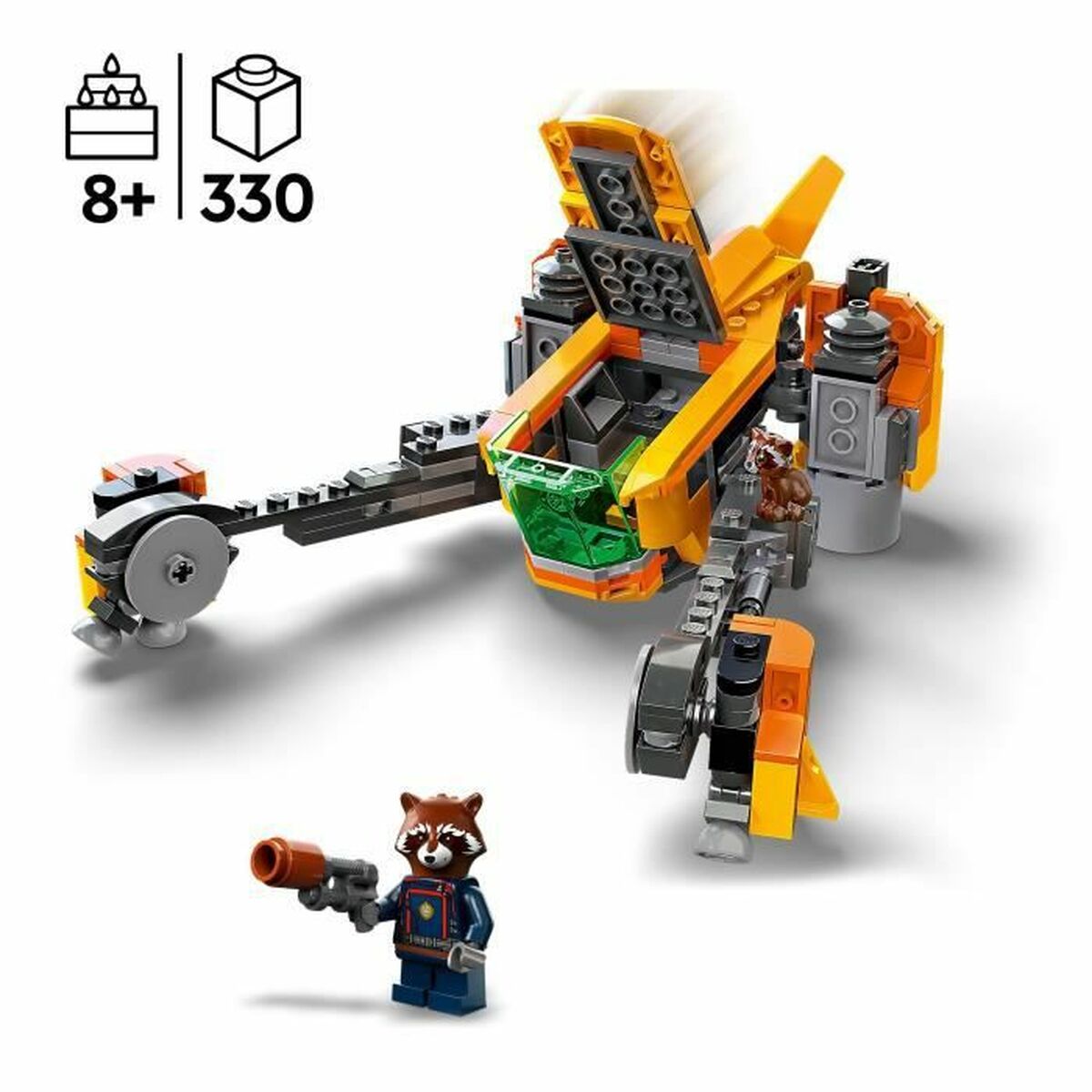 Playset Lego The baby Rocket's ship - 5