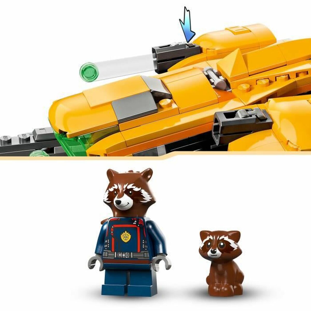 Playset Lego The baby Rocket's ship - 3