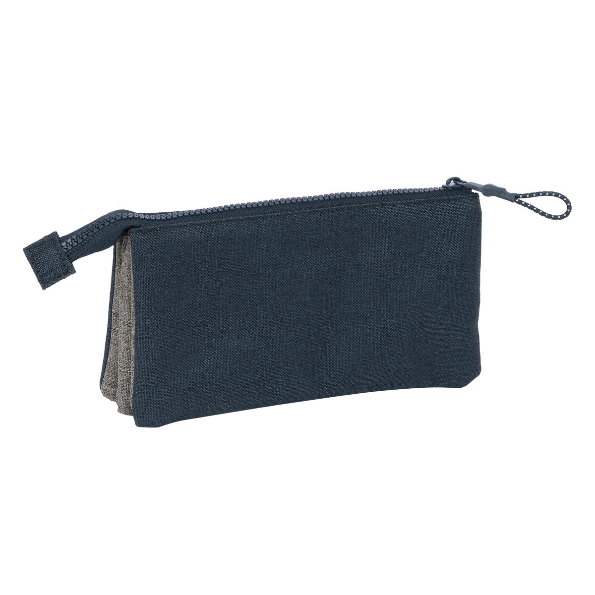 Tredubbel Carry-all Kappa Dark navy Grå Marinblå 22 x 12 x 3 cm - 2