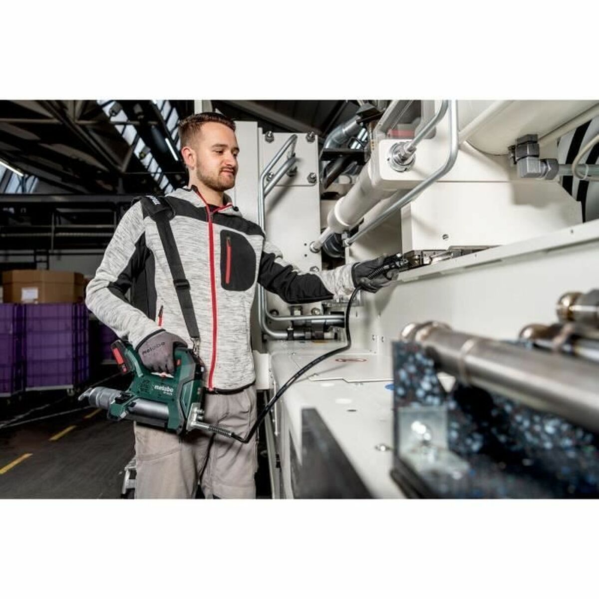 Batteri Smörjmedel Metabo FP 18 LTX Svart Grön - 5