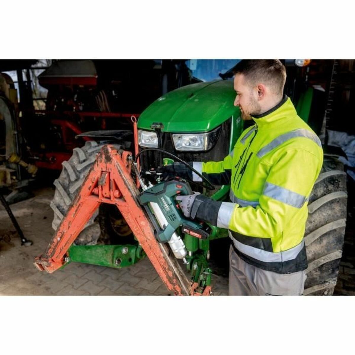 Batteri Smörjmedel Metabo FP 18 LTX Svart Grön - 4