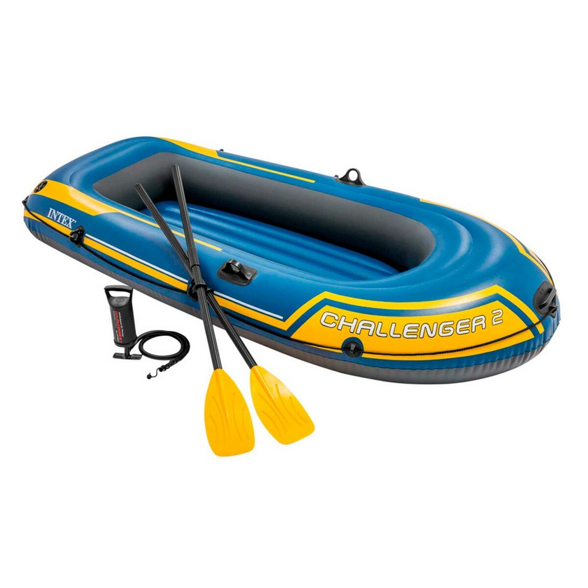 Uppblåsbar båt Intex Challenger 2 2 antal 236 x 41 x 114 cm - 2