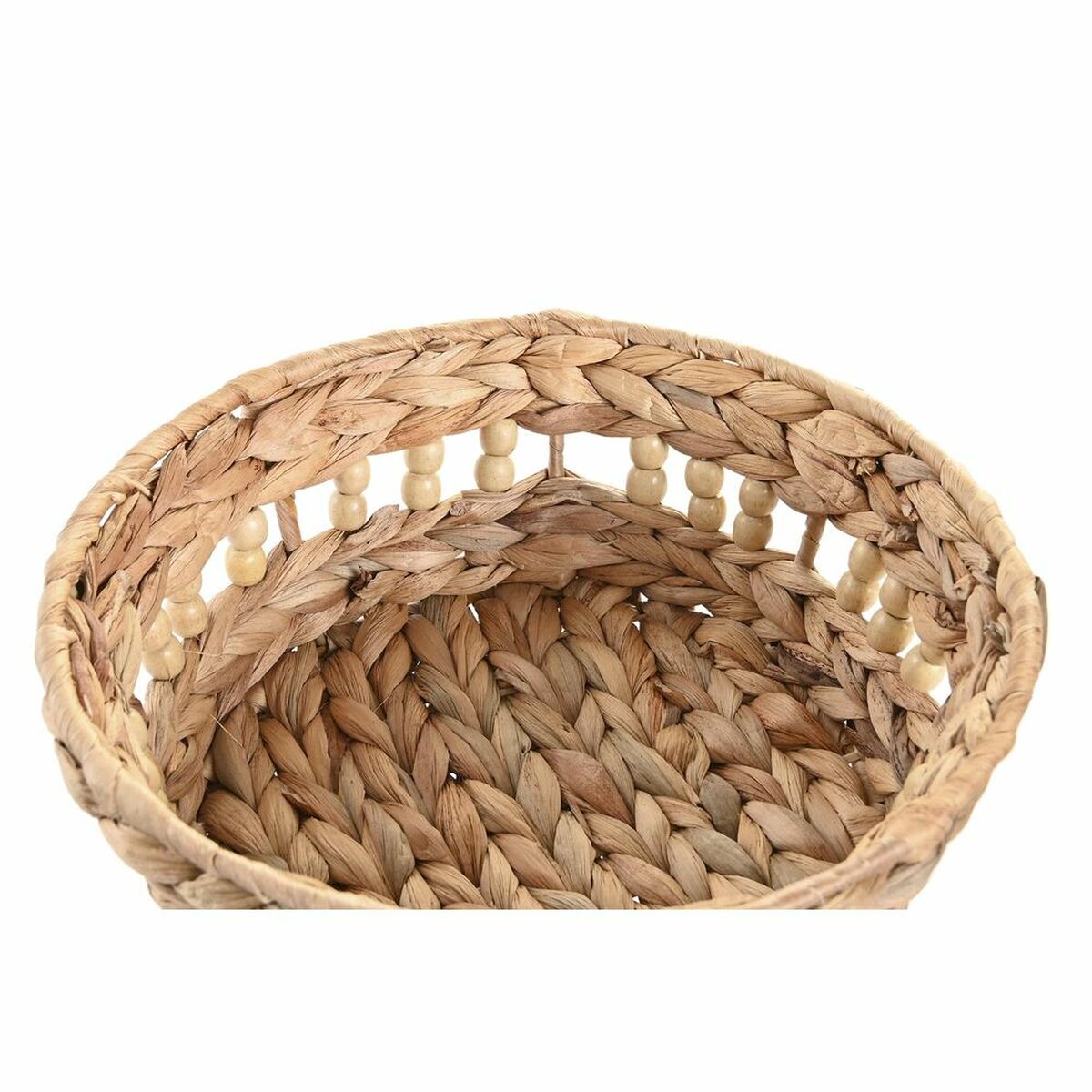 Betjäningsbricka DKD Home Decor Tropiskt 24 x 24 x 9 cm - 5