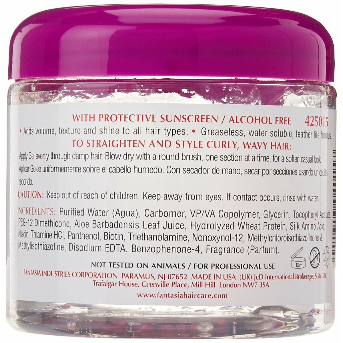 Anti-frizz Balsam Fantasia IC Buster Straightening Gel (454 g) - 2