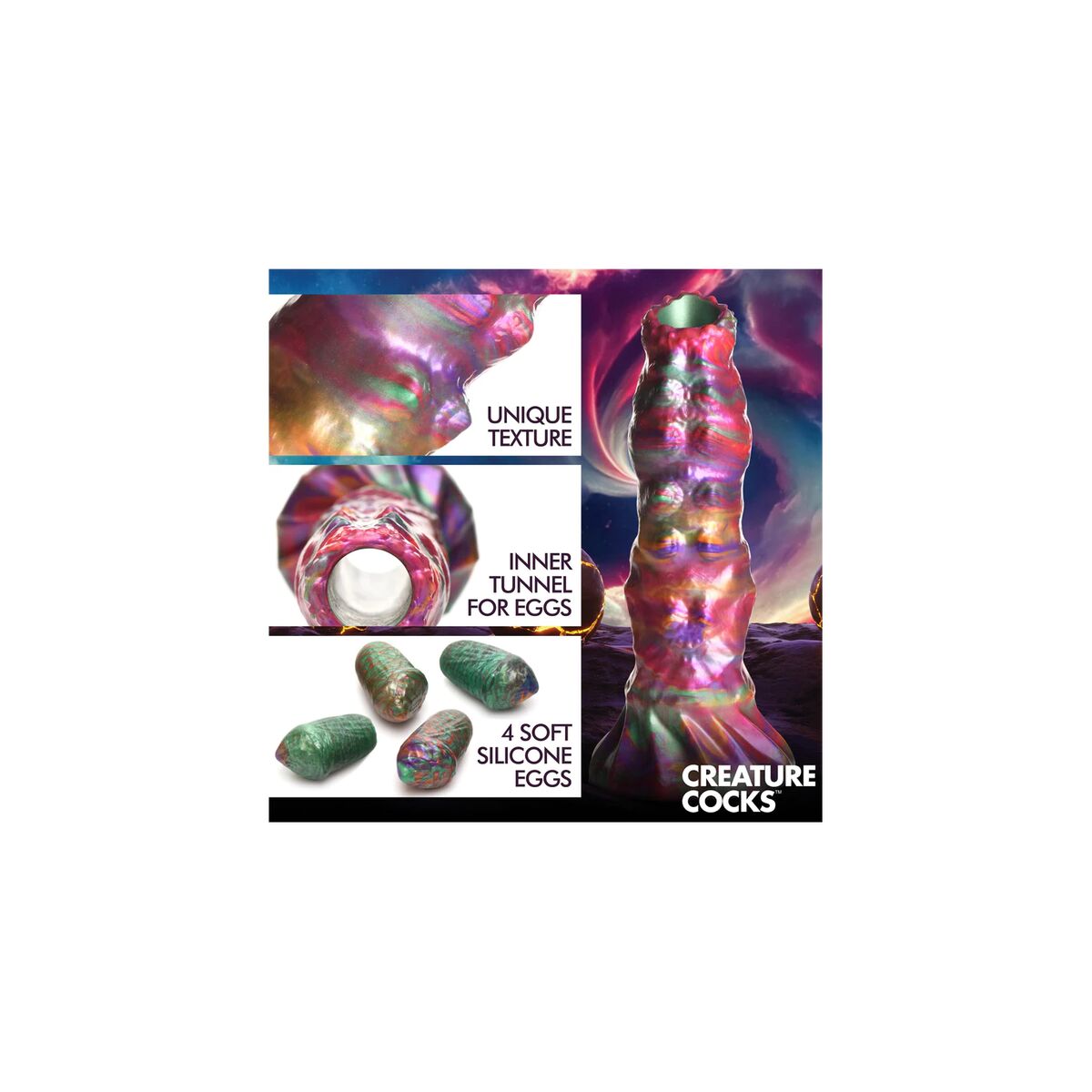 Realistisk dildo XR Silikon - 4
