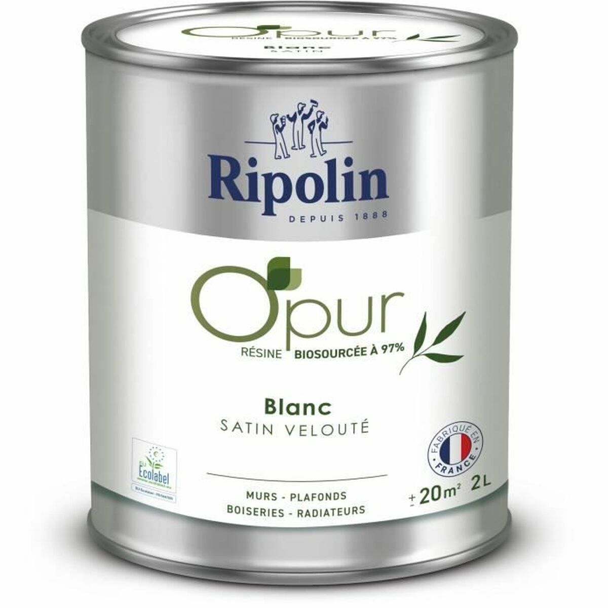 Grundfärg Ripolin Vit Satinfinish 2 L
