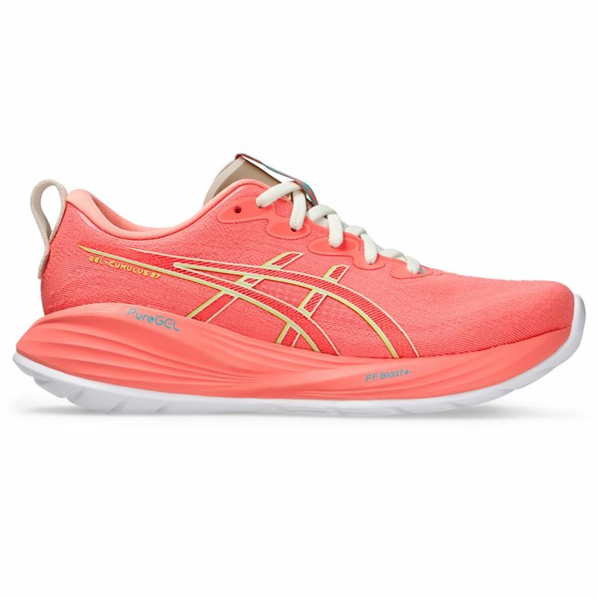 Löparskor, Vuxna Asics Gel-Cumulus 27 Röd Rosa Karmosinröd