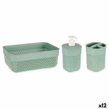 Badkit Berilo Grön Plast 16,5 x 9 x 22,8 cm (12 antal)